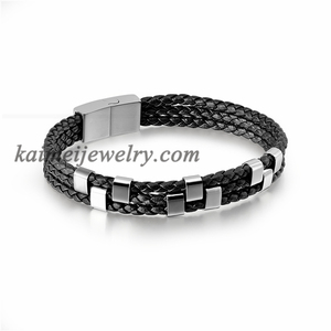 Style Cool bijoux Hip Hop de haute qualité Bracelets de quille de chaîne de vélo en acier inoxydable pour hommes - Product Image 6