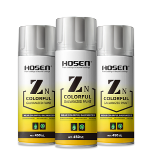 Hosen สเปรย์พ่นสีสังกะสีชุบสังกะสีที่มีสีสันสำหรับผลิตภัณฑ์เหล็ก - Product Image 2