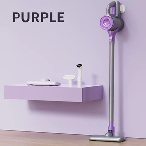 Aspirateur balai sans fil Cyclone blanc, sans sac, portable et léger, pour voiture, maison, hôtel, utilisation humide/sèche - Product Image 4