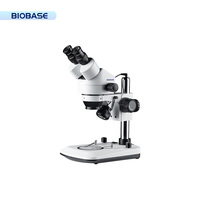 Microscope BIOBASE avec mécanisme de mise au point par rotation, objectif rotatif, régulateur de lumière supérieure, équipement de visualisation de diapositives pour laboratoire