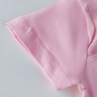Robe de justaucorps de ballet rose à fleurs en dentelle pour filles, manches courtes avec jupe en mousseline, costume de danse pour enfants pour cours de ballet