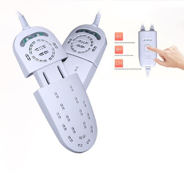 Scalable Electric Shoe Dryer With Timing PTC Retractable for Winter Boot Drying Sterilization Multifunction Slippers Sock Heated