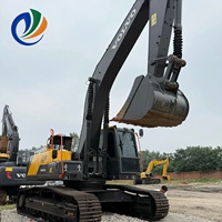 Excavatrice sur chenilles Volvo EC290 d'occasion de haute qualité, 29 tonnes, modèle original Volvo, engin de construction en stock