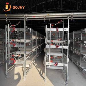 I sistemi di alimentazione automatica e bevuta completano la gabbia della batteria animale dello strato automatico - Product Image 1