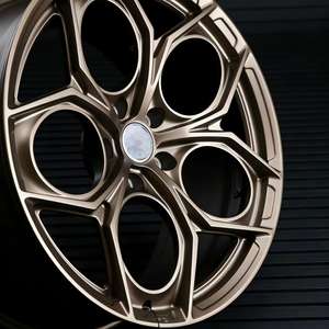 Nuovi Cerchi in Lega di Alluminio Forgiati Monoblocco Finitura Nera 5*112 6x137 5x120 5x130 14-26 Pollici per <span class=keywords><strong>Auto</strong></span> Passeggeri BMW - Product Image 6