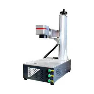 Metal ve plastik için Max Raycus JPT fiber lazer 20w 30w 50w 60w fiber lazer işaretleme makinesi