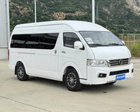 Aucwell Nouveau Minibus Électrique Automatique 20 Places Véhicule de Transport de Passagers Fourgon Commercial