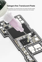 RELIFE F-22A Pâte à souder multifonctionnelle en métal avec applicateur pour réparation d'ordinateurs et de cartes mères, outil de soudure PCB