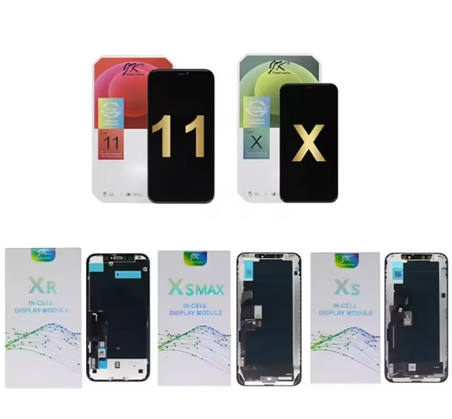 Pantalla JK Incell LCD Display for iPhone X Xr Xs Max LCD Display Digitizer for Mobile Phone Accessories for iPhone Lcd Screen