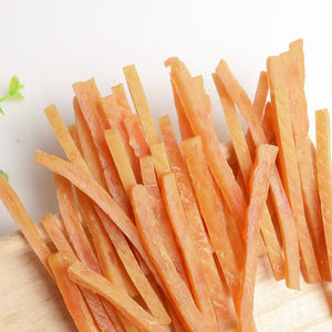 FRIANDISES POUR ANIMAUX de compagnie bio lanières de poitrine de poulet doux filet de poulet pour animal de compagnie saccadé bandes formation récompenses chien collations viande moelleuse - Product Image 2