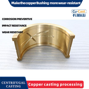 ZCuSn10Pb10ซีเอ็นซีเปลี่ยนชิ้นส่วนเครื่องจักรกลแบริ่งแขน Flanged - Product Image 3