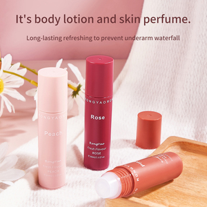 Rongyao RTS Parfum de poche longue durée, double usage, stick anti-transpirant pour les aisselles, désodorisant, parfum rafraîchissant - Product Image 3