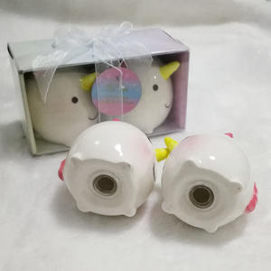 YWbeyond porcellane unicorno sale e pepe Shaker souvenir favorisce Shaker forniture Festive regalo regalo di nozze - Product Image 6