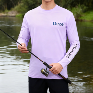 Camiseta de Pesca de Alta Calidad con Diseño Personalizado, Impermeable, Protección UV, Secado Rápido, Manga Larga - Product Image 6
