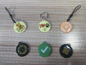 Tùy chỉnh xách tay 125Khz tk4100 NFC Epoxy Keychain 13.56MHz RFID <span class=keywords><strong>Key</strong></span> <span class=keywords><strong>Fob</strong></span> kiểm soát truy cập tag - Product Image 4