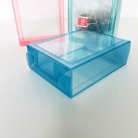 Boîtes en plastique PET transparent Boîte d'emballage cadeau transparente Boîtes carrées en PVC pour café et thé
