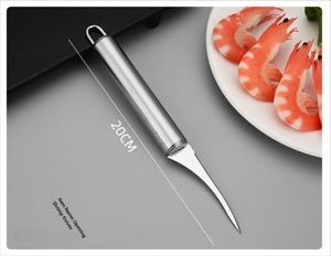 Pelador de Camarones Rápido y Ecológico de Acero Inoxidable, Desvenador de Langostinos, Removedor de Cáscaras de Langosta, Cuchillo de Pesca, Herramientas de Cocina para Mariscos - Product Image 5