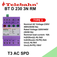 Protecteur de surtension triphasé T3 230V/400V, dispositifs de protection contre les surtensions, protecteur de surtension SPD