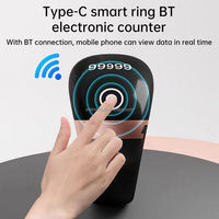 Compteur numérique intelligent S7pro Tasbih, compteur de doigts OLED, 3 vitesses réglables avec contrôle par application BT