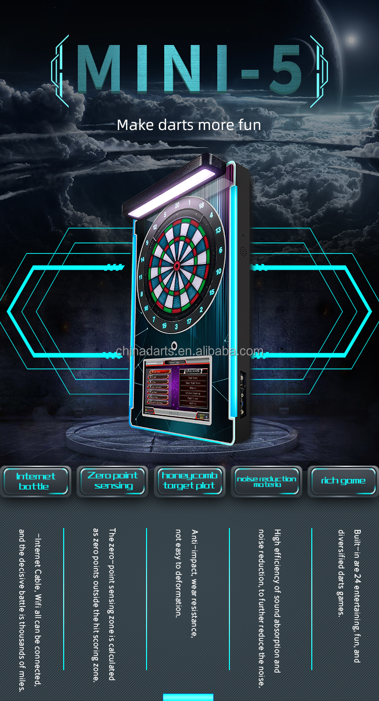 未使用　DARTSLIVE  DARTSLIVE Home electronic darts board for practice with