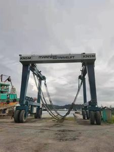 رافعة جسرية من النوع المتحرك 50 طن 60 طن رافعة جسرية من النوع المطاطي للبيع - Product Image 6