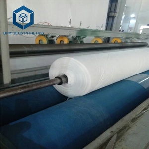 Tissu non tissé du géotextile 200g de fibre courte du polypropylène 4d <span class=keywords><strong>sous</strong></span> le gravier pour l'allée en Indonésie - Product Image 6