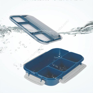 Lonchera Bento SYH714 al por Mayor con Logotipo Personalizado, 4 Compartimentos, para Niños y Adultos, Apta para Microondas, Congelador y Lavavajillas - Product Image 3