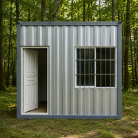 Maison Modulaire Compacte Entièrement Équipée, Respirante, Moderne et Pliable, Prête à l'emploi (Bureau, École), Garantie 3 Ans