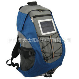 Unisex Solar <b>Backpack</b> with Built-In Speaker and Solar Panel for Outdoor Use - Product Image 5