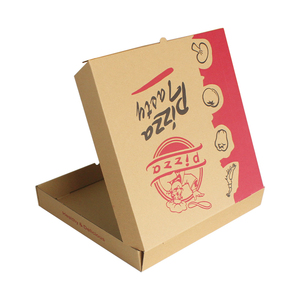 Confezionamento ecologico della pizza per gastronomie e bakerie packaging personalizzato per la consegna del cono della pizza in goffratura scatola ondulata - Product Image 1