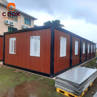 Casa Contenedor Desmontable Modular Prefabricada de Dos Pisos, Residencia de Dos Plantas, Vivienda Familiar