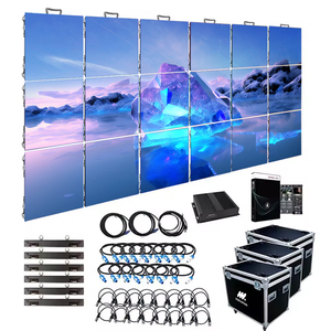 P1.9 p2.6 התערוכה מקורה מסחר מופע הוגן השכרת שלב הוגן מעוקל הוביל תצוגת מסך זווית ישרה זווית ישרה תמונה פנל קיר וידאו לוח - Product Image 1