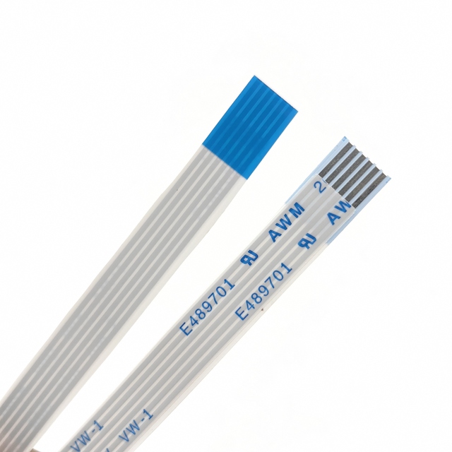 FFC FPC Flat Flexible Cable 6Pin 1.0mm Pitch 300mm Long Nylon/PBT for Smart Tank 581 Ink Level Sensor Appliance Automobile)