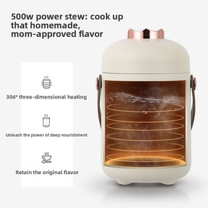 Mini Bollitore Elettrico <span class=keywords><strong>da</strong></span> Ufficio a Forma di Tazza, Capacità 600ml, Spegnimento Automatico, Protezione Contro l'Ebollizione a Secco, Autoriscaldante per <span class=keywords><strong>Tisane</strong></span> - Product Image 4