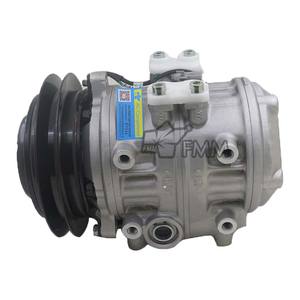 คอมเพรสเซอร์แอร์รถยนต์ 447180-2340 รุ่น <span class=keywords><strong>10P30B</strong></span> สำหรับรถยนต์โตโยต้าโคสเตอร์ ปี 2004-2016 4472208987 4472208987 คอมเพรสเซอร์แอร์ 24V - Product Image 1