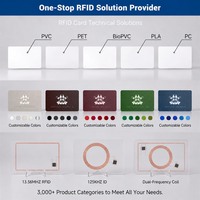 Tarjeta de Acceso para Hotel NXP MIFARE(R) Classic 1K 4K, Tarjeta de PVC Personalizada con Impresión, RFID 13.56Mhz para Habitaciones