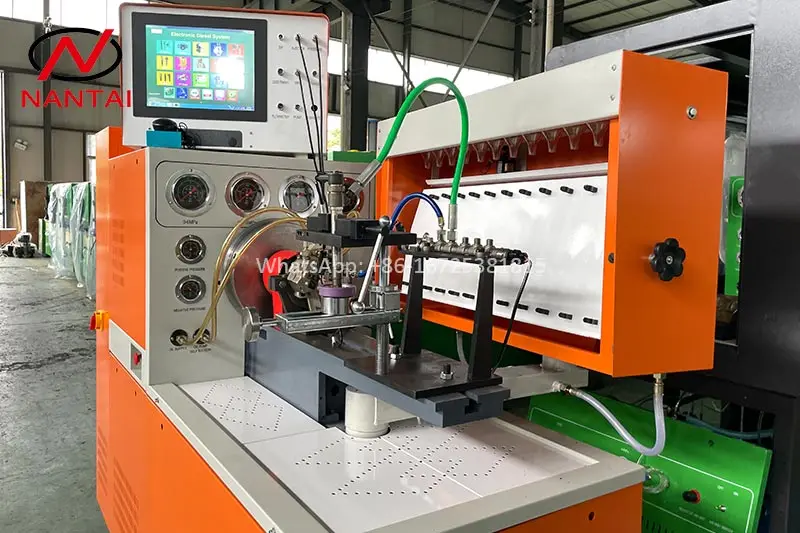 NEW Design NANTAI 12PCR Fuel nozzle Fuel Pump Calibration Test Bench Common Rail with Pump Injector Test Bench Equipment on Sale