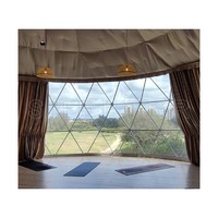 Tente de dôme d'igloo de grande arène sportive dôme de yoga luxueux de 10m extérieur