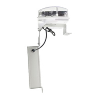 Lumière de contour de garde-corps solaire, clignotement synchrone GPS, contrôle automatique de la lumière, lumière d'avertissement de délimitation routière IP66