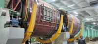 Machine de tannerie automatique à tambour de surcharge motorisé de qualité italienne pour le cuir