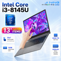 Ordinateur portable OEM&ODM 15,6 pouces FHD IPS tactile, Intel i3-8145U, 16 Go/32 Go DDR3, SSD NGFF, adaptateur 12V/3A, personnalisation prise en charge