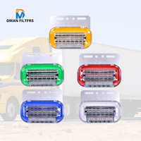 Nouvelle lampe de position latérale LED 24V pour camion, voyant de dégagement jaune, accessoires de voiture pour remorque, tracteur, bus, clignotant stroboscopique