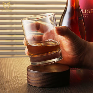390ml厚底岩氷のショットグラスハイボール飲みグラスロックスタイル昔ながらのウイスキーグラスキャンプ/パーティー用 - Product Image 6