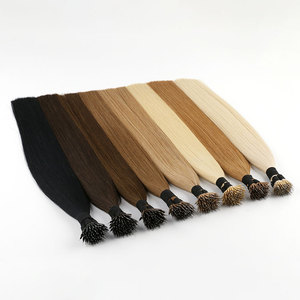 Bulto de calidad original Invisible Raw Indian Temple Cabello humano destaca Nano Tip Hair - Product Image 4