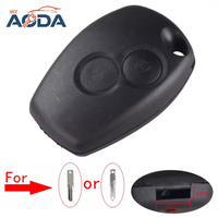 Coque de clé de voiture à distance 2/3 boutons pour clés de véhicules Renault Dacia Modus Clio 3 Twingo HO