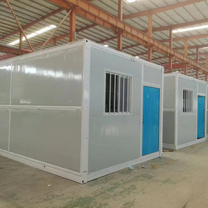 Conteneur d'expédition pliable en acier haute résistance, pliable, isolé, résistant à l'humidité pour la logistique maritime, entrepôt temporaire - Product Image 2