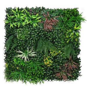 Commercial Grade Durable Lifelike Greenery <b>Wall</b> <b>Panel</b> Plant <b>Wall</b> For Restaurant Shop Interior Decor - Product Image 2