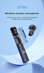 Nuevo Micrófono QY99 con Clip Metálico para Cuello, Cableado, con Conector Tipo C, de Mano y de Escritorio, con Cambio Libre - Product Image 5