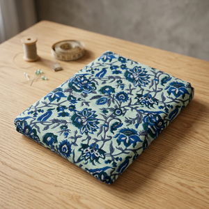 Tela de Algodón Peinado Transpirable con Estampado Floral, 54/55 Pulgadas de Ancho, Ligera, Tejida, para Uso Textil en el Hogar, para Niñas - Product Image 5