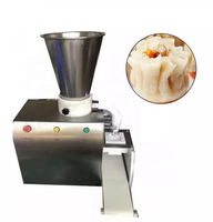 Machine de remplissage de pain à la vapeur 220v automatique gyoza boulette momo faisant la machine à pain farci à la vapeur